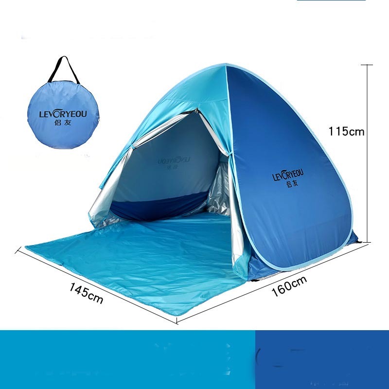 Tienda de Cortina de Apertura Rápida para Camping al Aire Libre