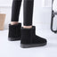 Bottes de neige en fausse fourrure élégantes pour femmes