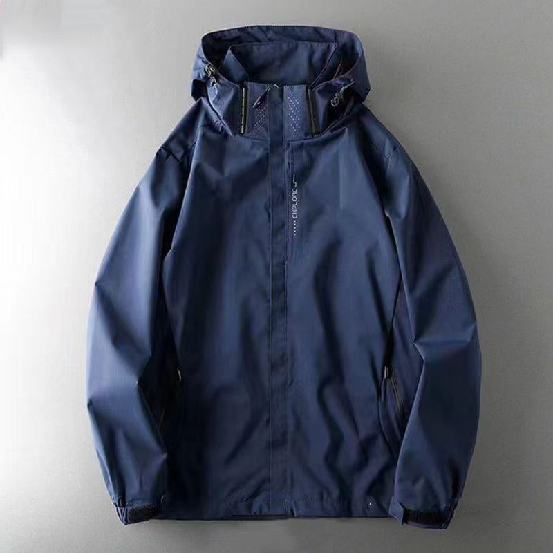 Chaqueta Exterior Impermeable y Cortaviento para Hombre