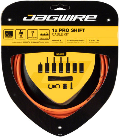 Jagwire 1x Pro Shift Kit for SRAM/Shimano - Orange