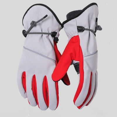 Premium Warm Ski Riding Gloves - Fleece-Lined & Waterproof