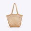 Elegant Handmade Woven Cotton Rope Shopper Bag
