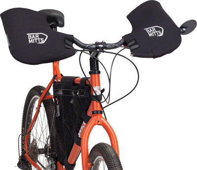 Bar Mitts Mountain/Commuter Pogie Handlebar Mitten - XL Black