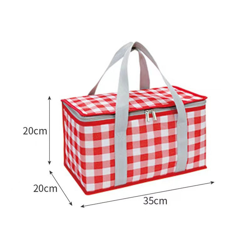 Premium Travel Refrigerated Bag - Red