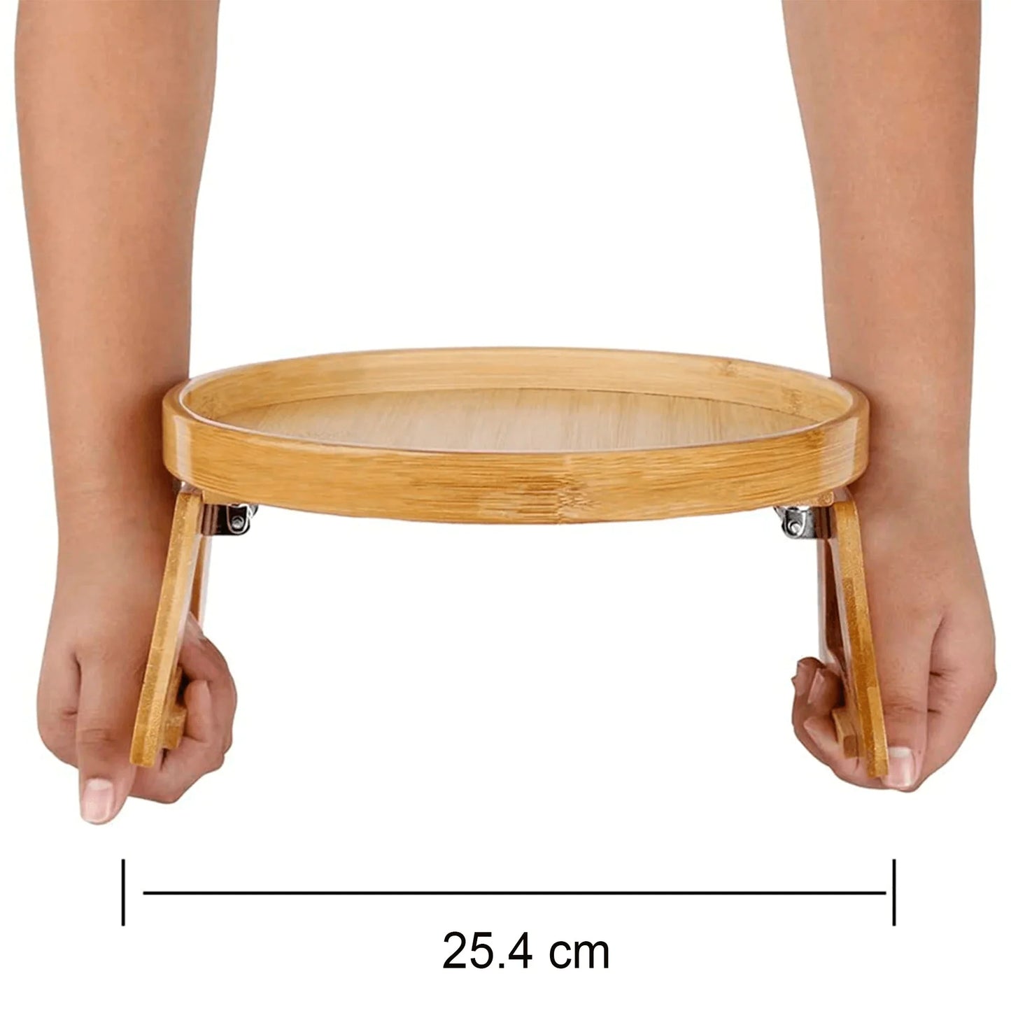 Plateau de canapé en bois élégant pour une commodité stylée