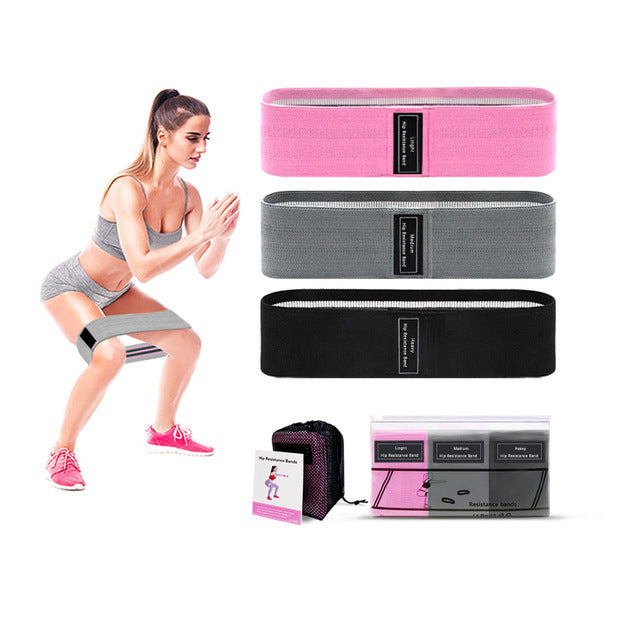 Vellmara Premium Fabric Resistance Bands for Ultimate Fitness - Korvel