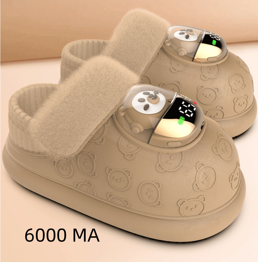 Rechargeable Heating Slippers for Couples