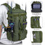 Mochila Multifuncional Impermeable para Senderismo, Pesca y Gimnasio
