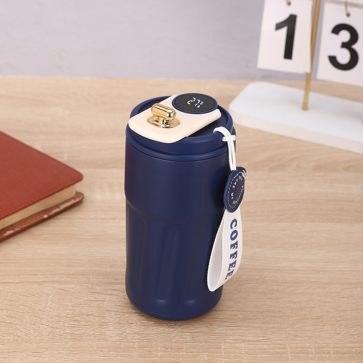 Botella Térmica Digital Inteligente - Taza de Acero Inoxidable Aislada de 450ml