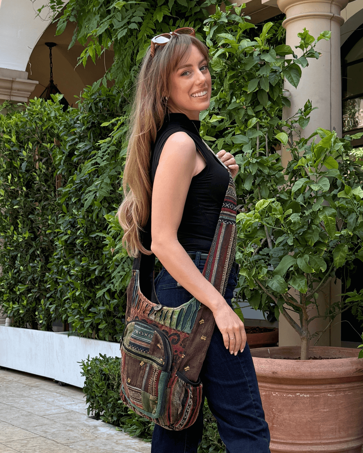 Kathmandu Collection Bee Hobo Bag - Korvel