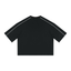T-shirt boxy à piping unisexe Loki & Ivy en poids lourd