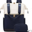 Large Capacity Contrast Color Travel Laptop Backpack