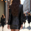 Casual Cropped Black Leather Jacket for Women