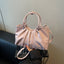 Bolso de hombro con forma de nube plisada Niche para mujeres