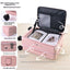 Three-Piece Expandable Carry-On Suitcase Set