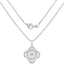 Pendentif en diamant blanc véritable de 0,57 carat en argent sterling