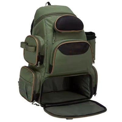 Large Capacity Waterproof Fishing Gear Boxed Backpack