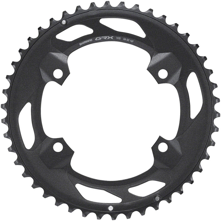 Chaîne Shimano FC-RX600-10 - 46t 110 BCD - Noir