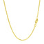 14k Yellow Gold Lumina Pendant Chain 1.0mm