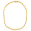 Collier Pendentif Riviera en Diamant en Or Jaune 10K