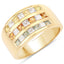1.68 Carat Multi Sapphire .925 Sterling Silver Engagement Ring
