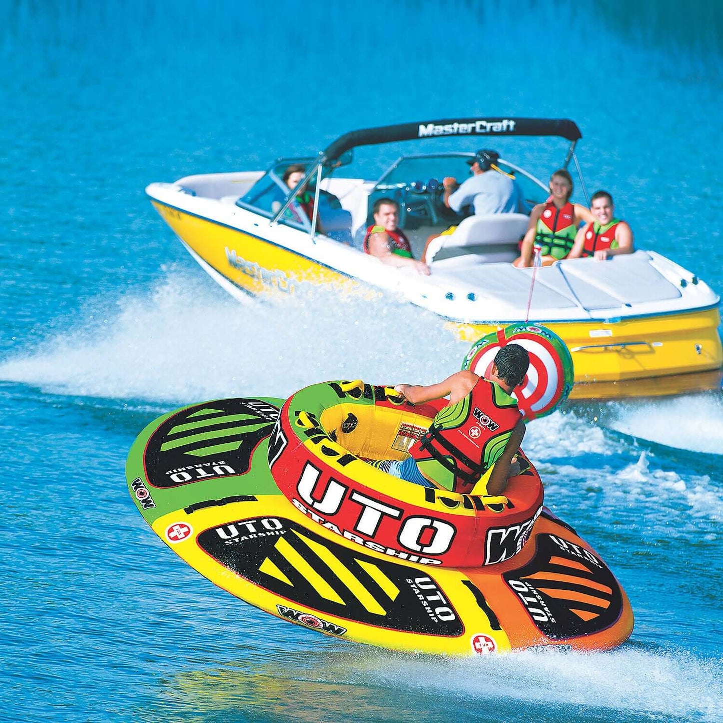 Wow Watersports UTO Starship 1-5 Person Towable Tube