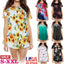 Women’s Casual Floral Printed Short Sleeve Blouse