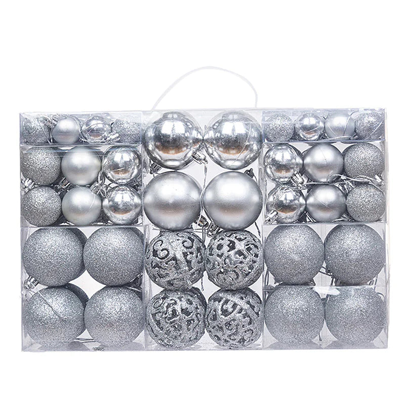 Decoraciones de Bolas de Navidad Premium - Set de 100 Piezas
