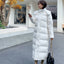 Premium Long Down Jacket for Women - Ultralong Overknee Style