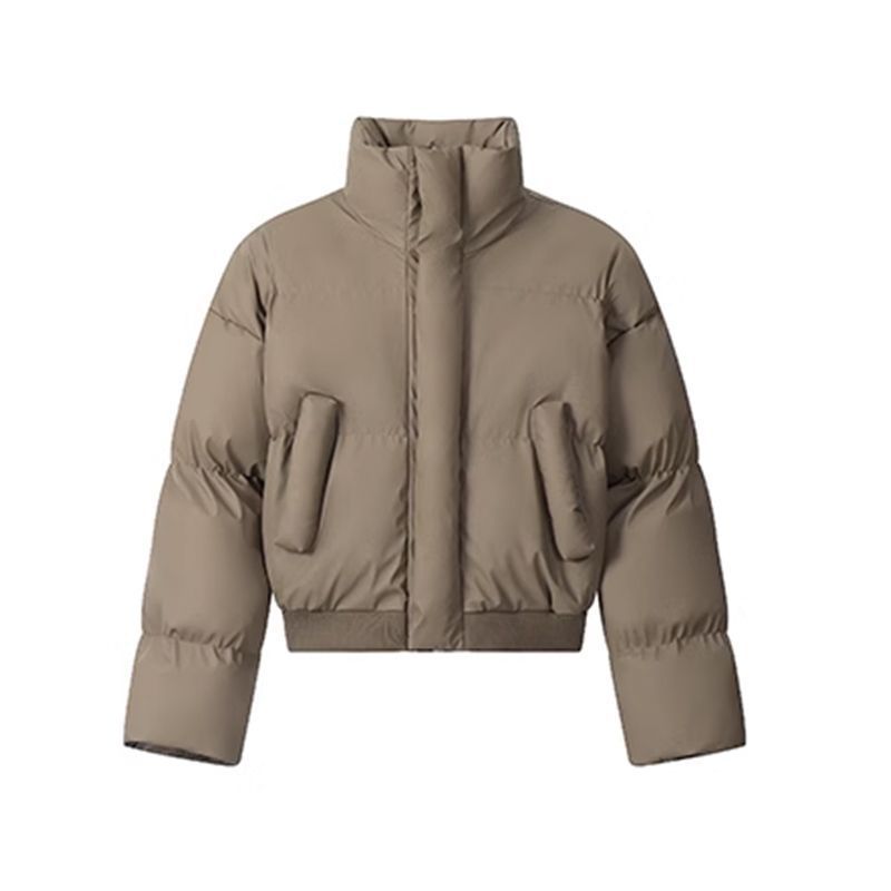 Chaqueta de Cuero Acolchada Corto para Mujer - Elegante y Cálida