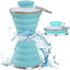 500ML Foldable Silicone Water Bottle for Travel