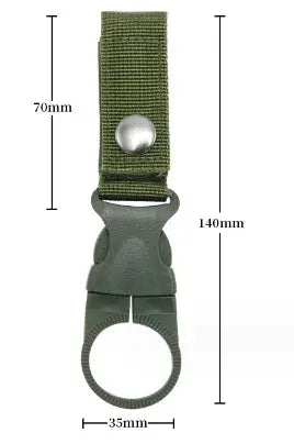 Clip de Colgar para Mochila de Cinturón de Nylon Militar para Exterior