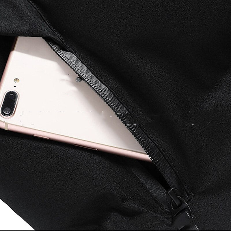 Men's Solid Color Hooded Velvet Cotton Jacket