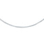 14k White Gold Classic Omega Chain (3 mm)