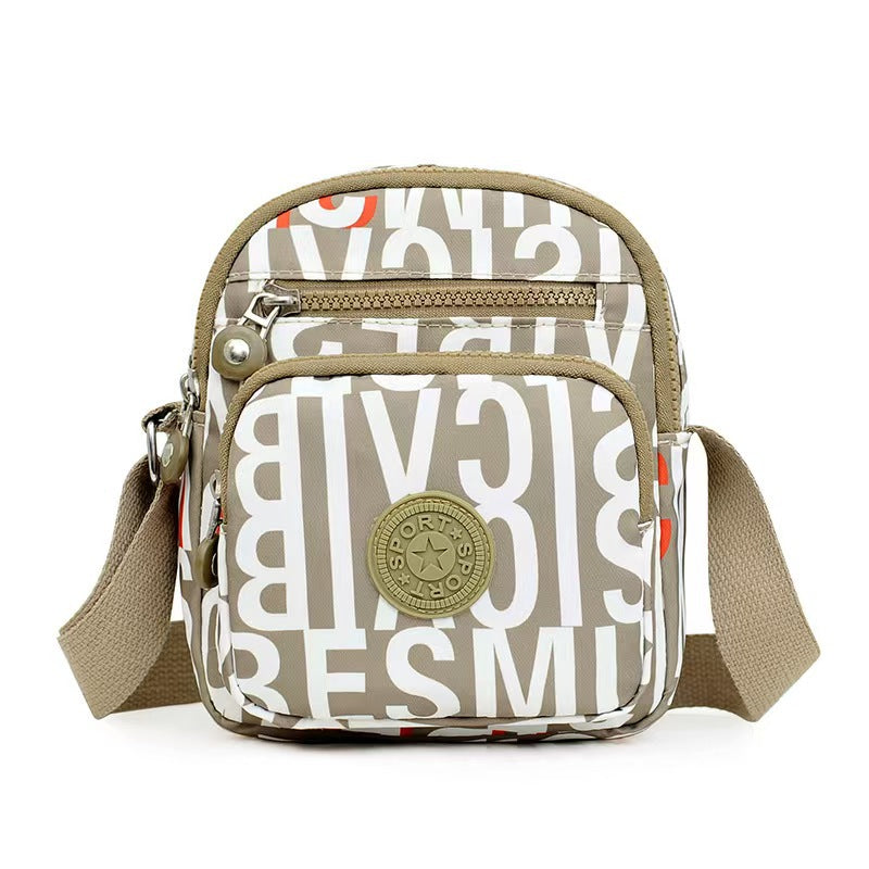 Trendy Lightweight Multi-Layer Crossbody Bag