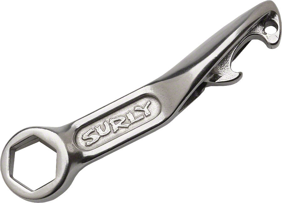 Surly Jethro Tule: Herramienta de 15 mm y abridor de botellas