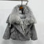 Women's Luxurious Down Jacket with Cashmere Fur Collar