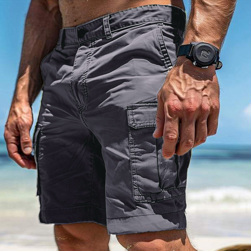 Shorts cargo multi-poches pour hommes pour l'été