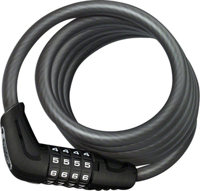ABUS Numero 5510C Cable Lock - Combination 180cm x 10mm with SCMU Seatpost Mount
