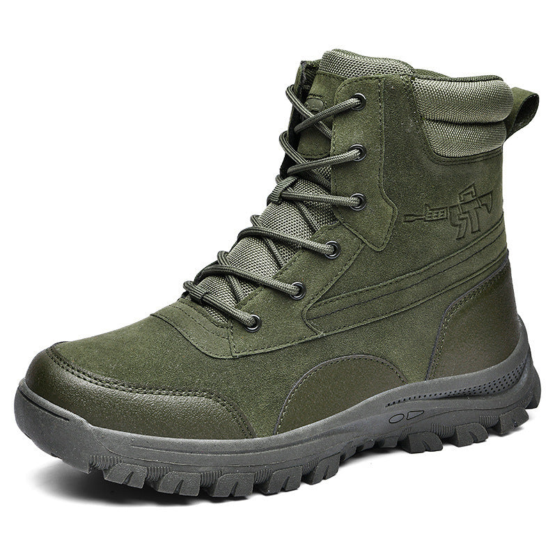 Bottes de combat non glissantes pour hommes en plein air