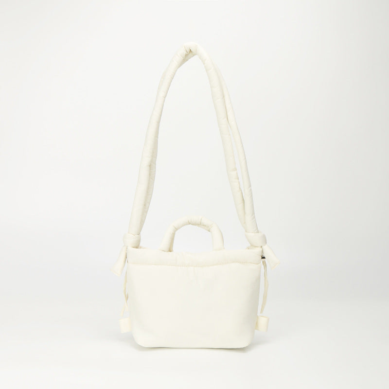 Casual Quilted Lightweight Dual-Use Bucket Bag