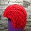 Cubierta de casco de esquí con dreadlocks reggae jamaicanos