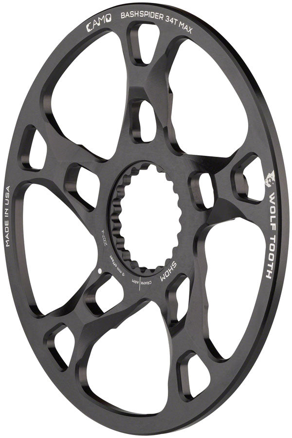 Wolf Tooth CAMO BashSpider for Shimano - M5 Boost 52mm Chainline