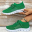 Zapatillas de Plataforma Altas con Cordones Transpirables para Mujer