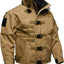 Men's Plus Size Multi Buckle Water-Resistant Jacket