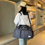 Leopard Print Large Capacity Travel Shoulder Bag