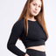 JupiterGear Long-Sleeve Crop Top for Women