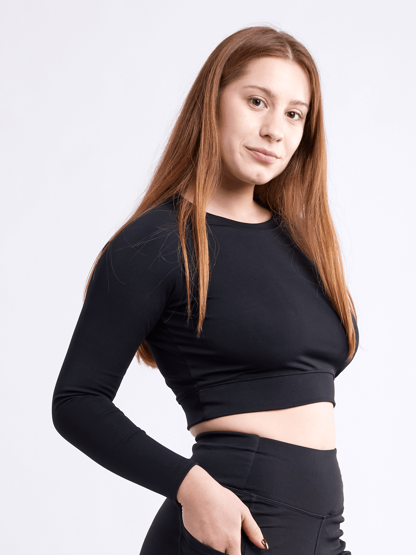 JupiterGear Long-Sleeve Crop Top for Women