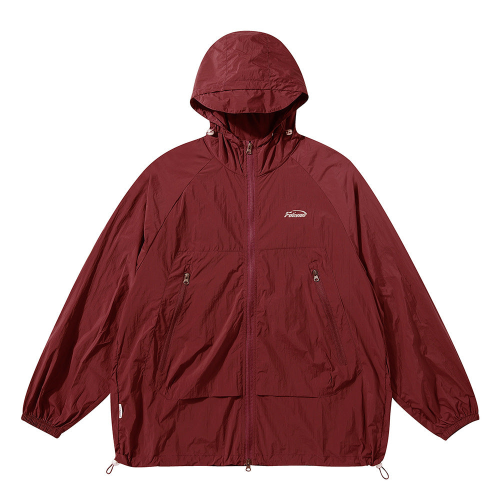 Men's Windproof Waterproof Shell Jacket