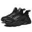Zapatos de running atléticos transpirables para hombre - Blanco